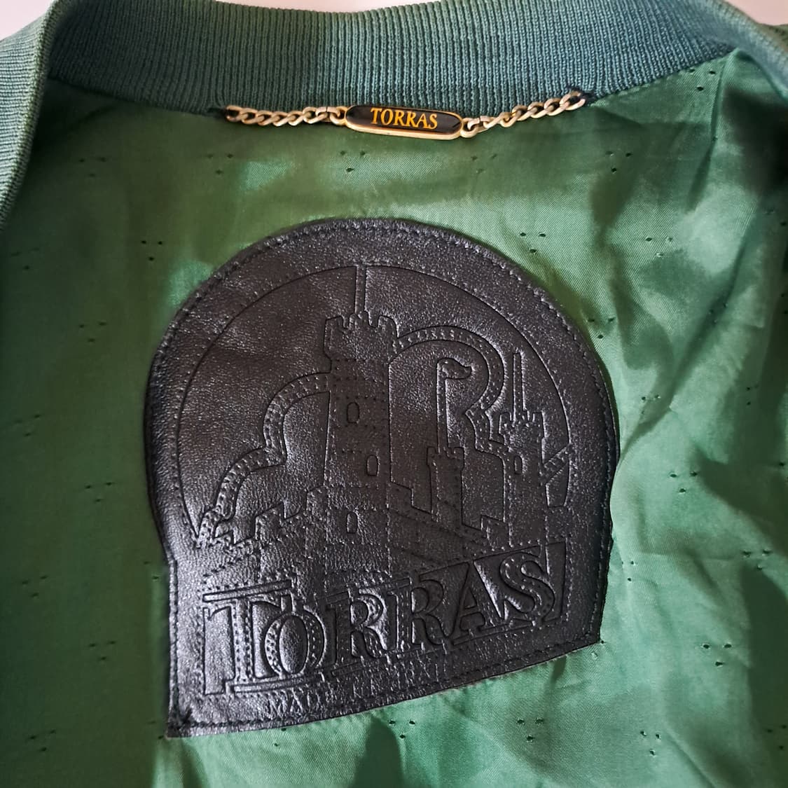 (택포) torras 토라스 인트레치아토 가죽 가디건 100 B609 상품이미지7