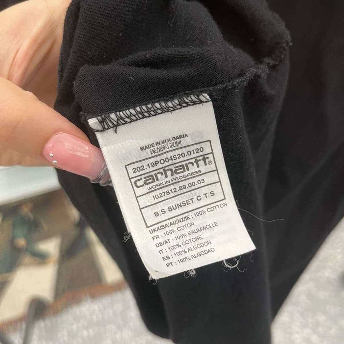 칼하트 빈티지 스트릿 키치 멀티컬러 프린팅 반팔티 XL C12188 상품이미지6