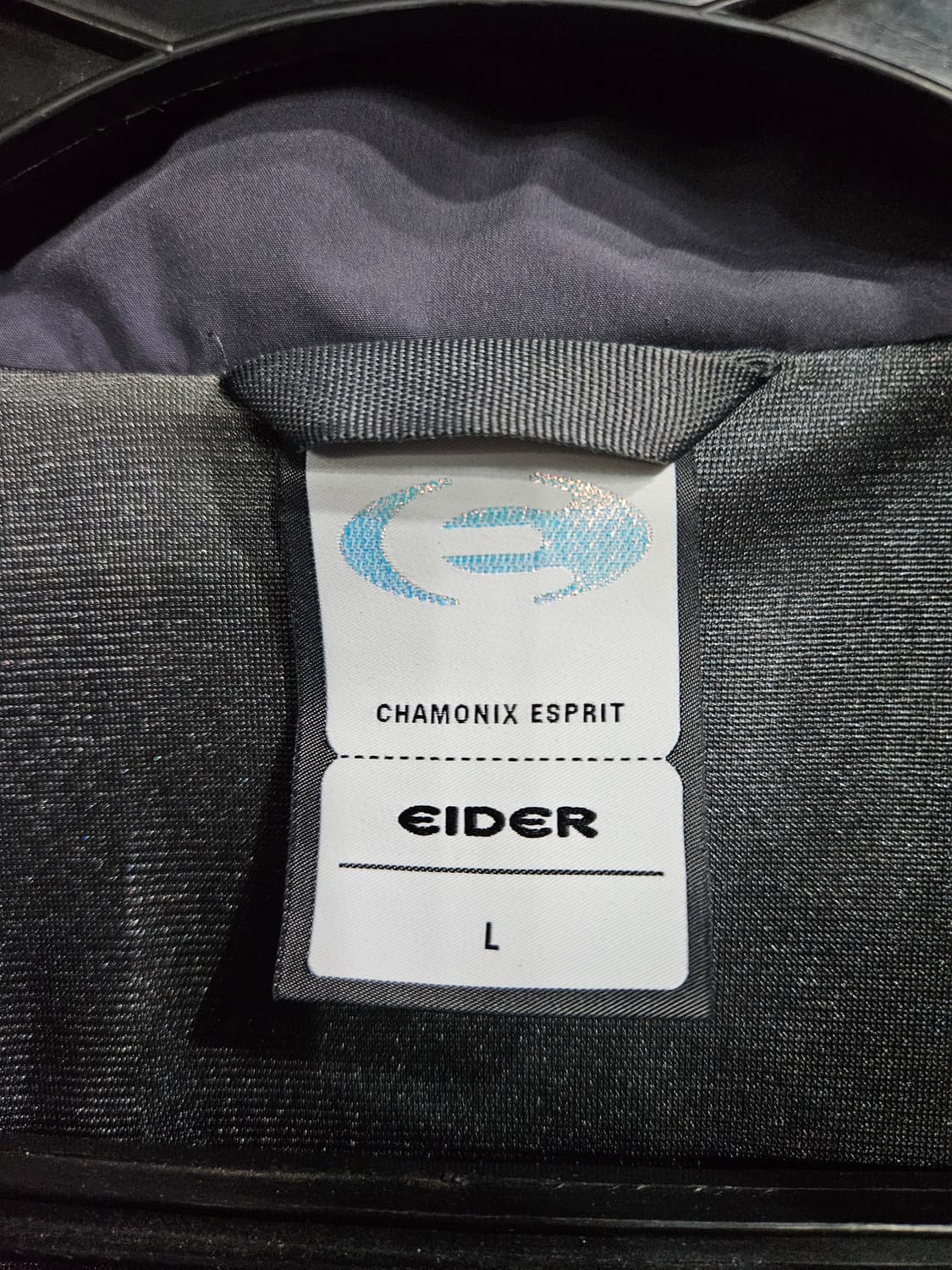 아이더 자수 로고패턴 그레이 남성 100 기모 집업자켓  상품이미지3