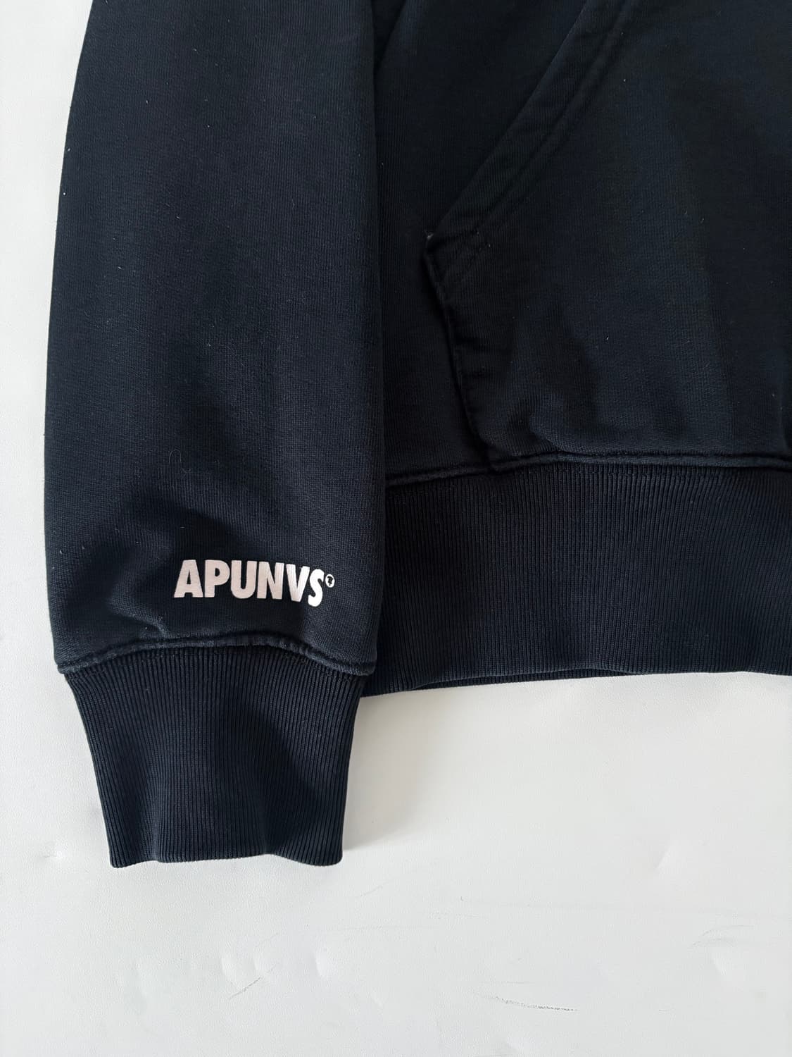 Aape 에이프 블랙컬러 후드집업 상품이미지4