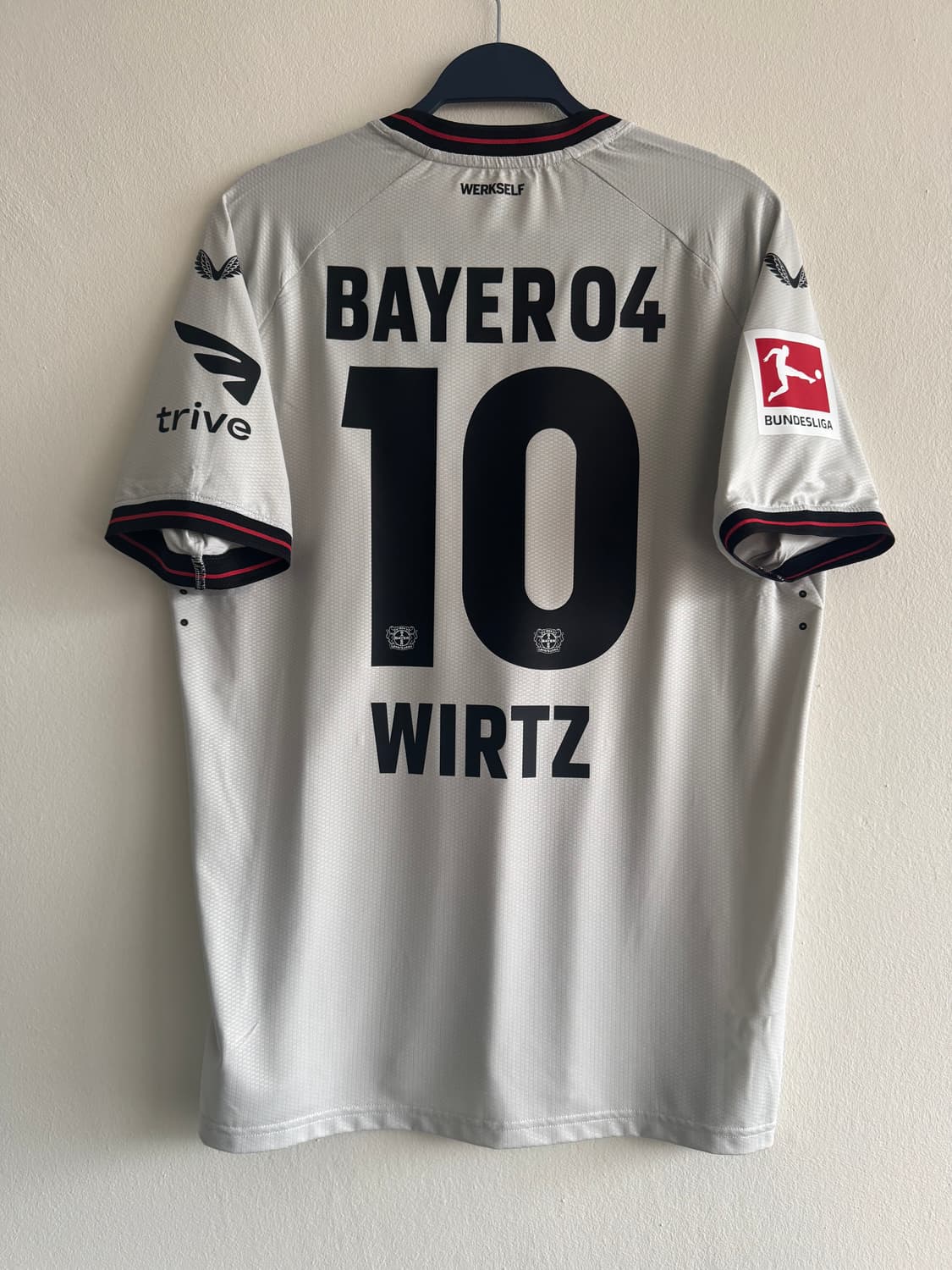 23-24 레버쿠젠 비르츠 어센틱(지급용)리그 풀마킹 해외L 상품이미지1