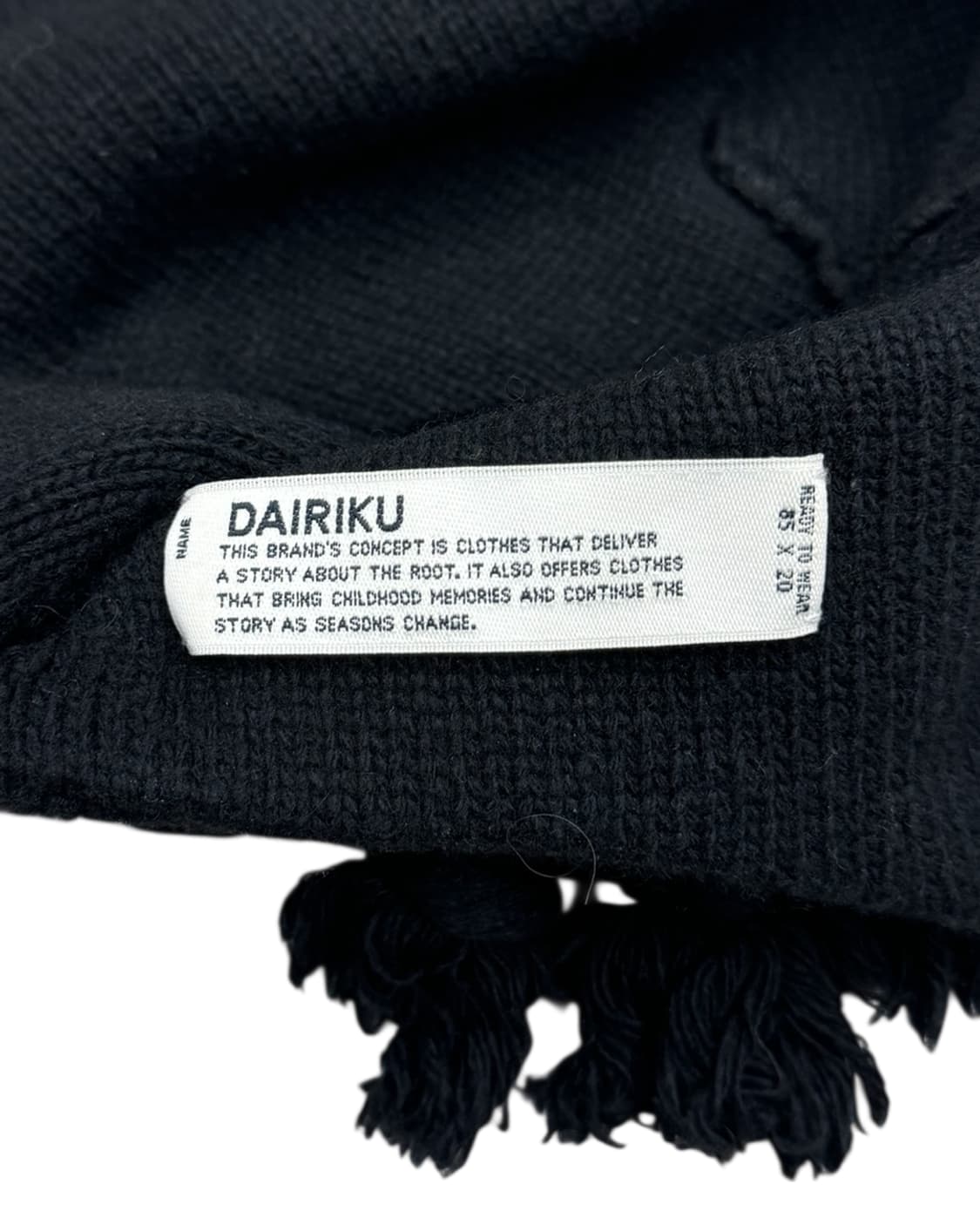 다이리쿠 23AW 모히칸 니트 캡 상품이미지10