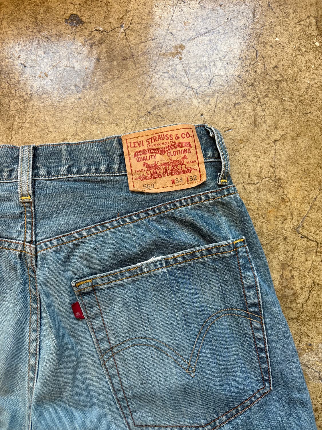 00s 07년도 리바이스 569 데님 상품이미지9