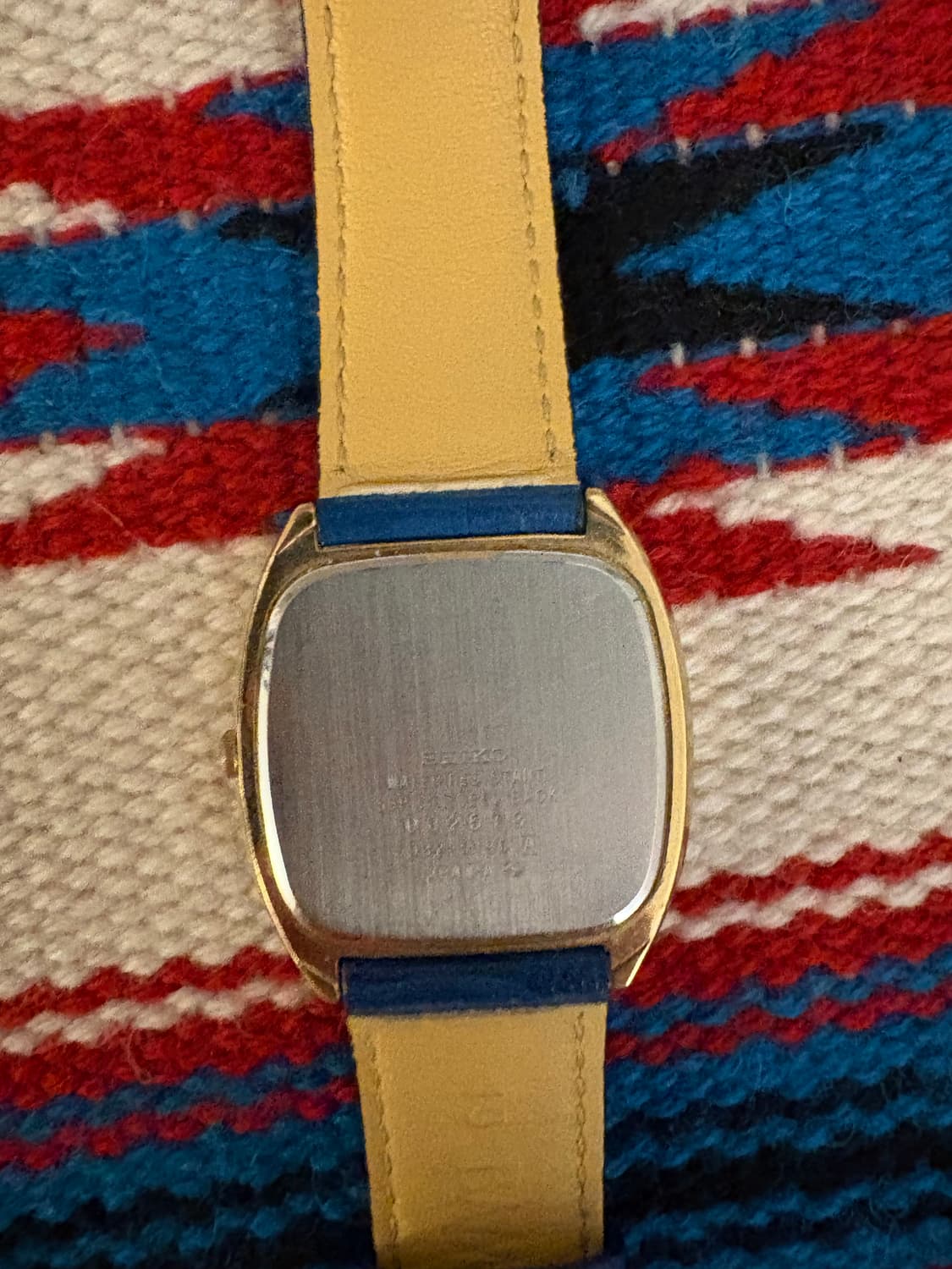 세이코 빈티지 시계 블루스트랩 상품이미지3