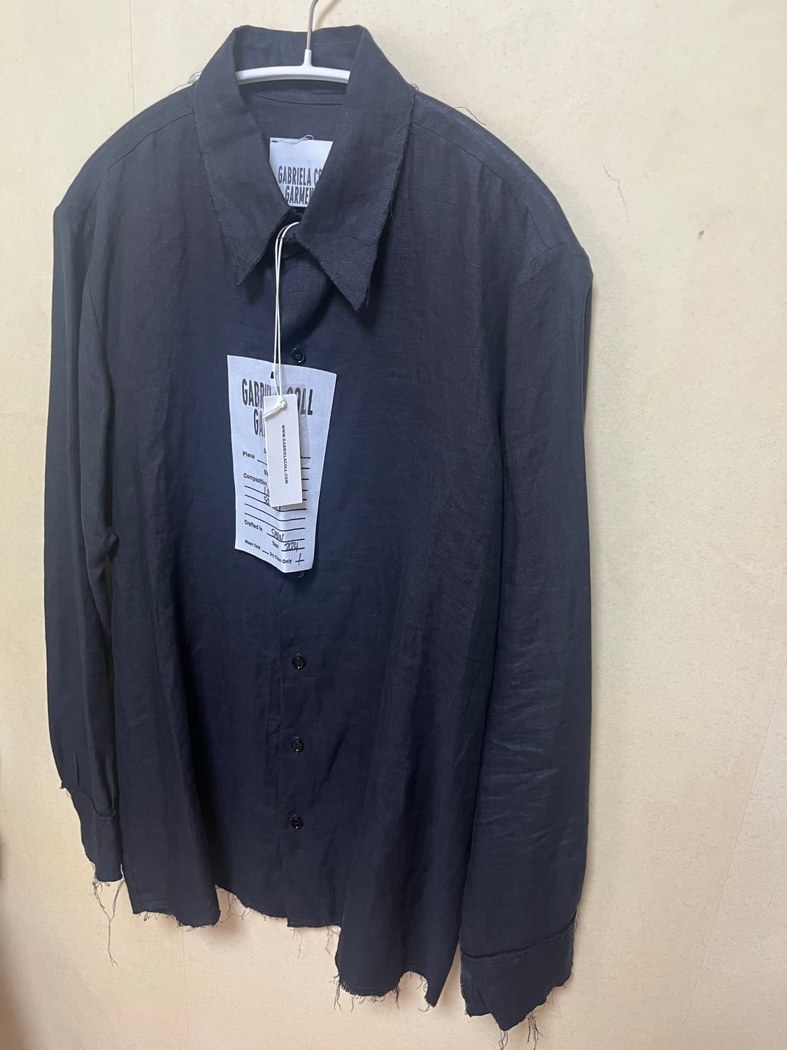 가브리엘라 콜 가먼츠 no.197 솔비아티 린넨 셔츠 상품이미지2