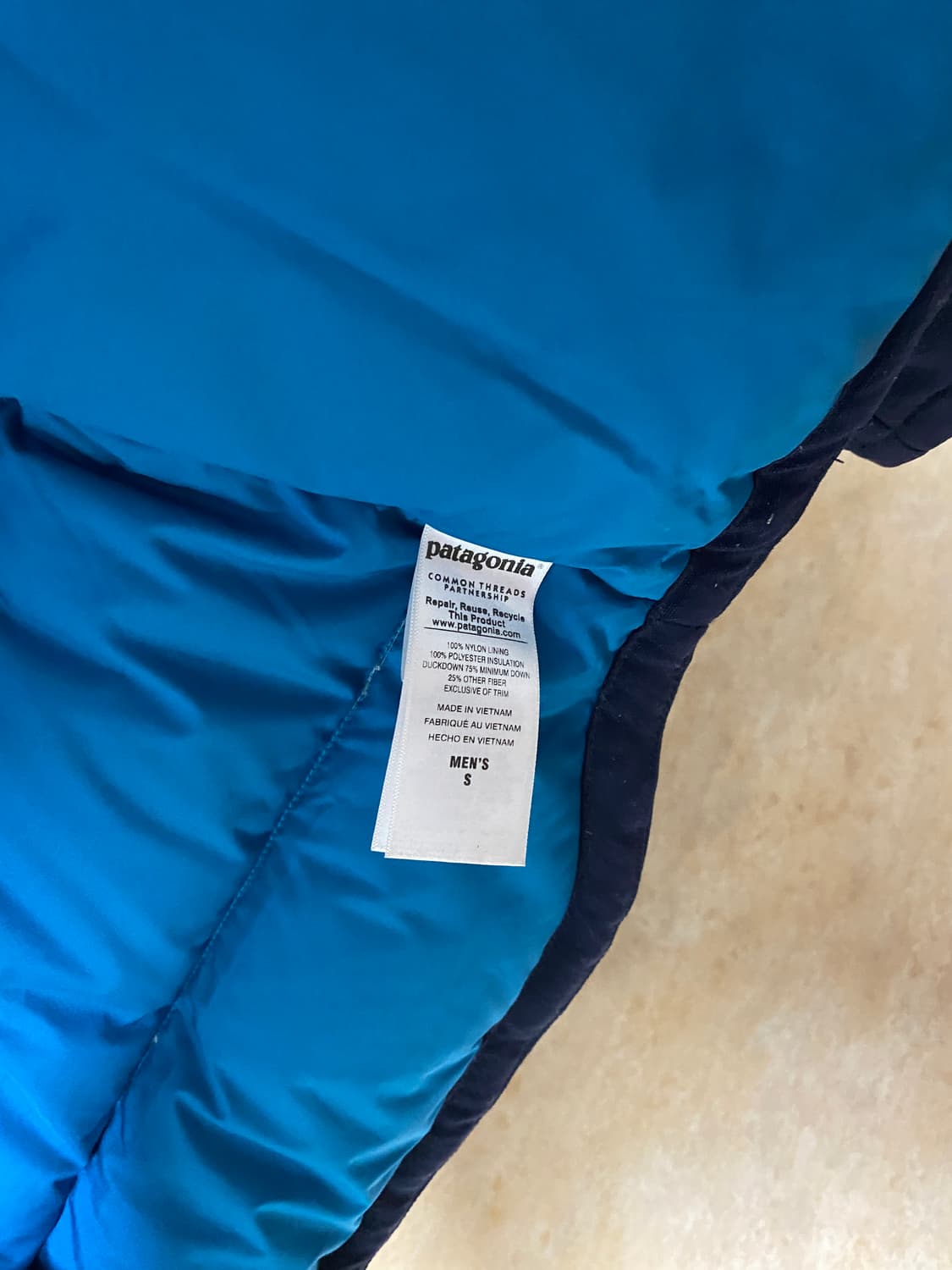 파타고니아 비비 다운 자켓 패딩 S 상품이미지7