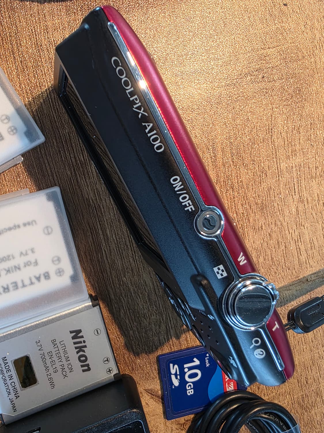 니콘 쿨픽스 A100 레드 디카(디지털 카메라) nikon coolpix 상품이미지9
