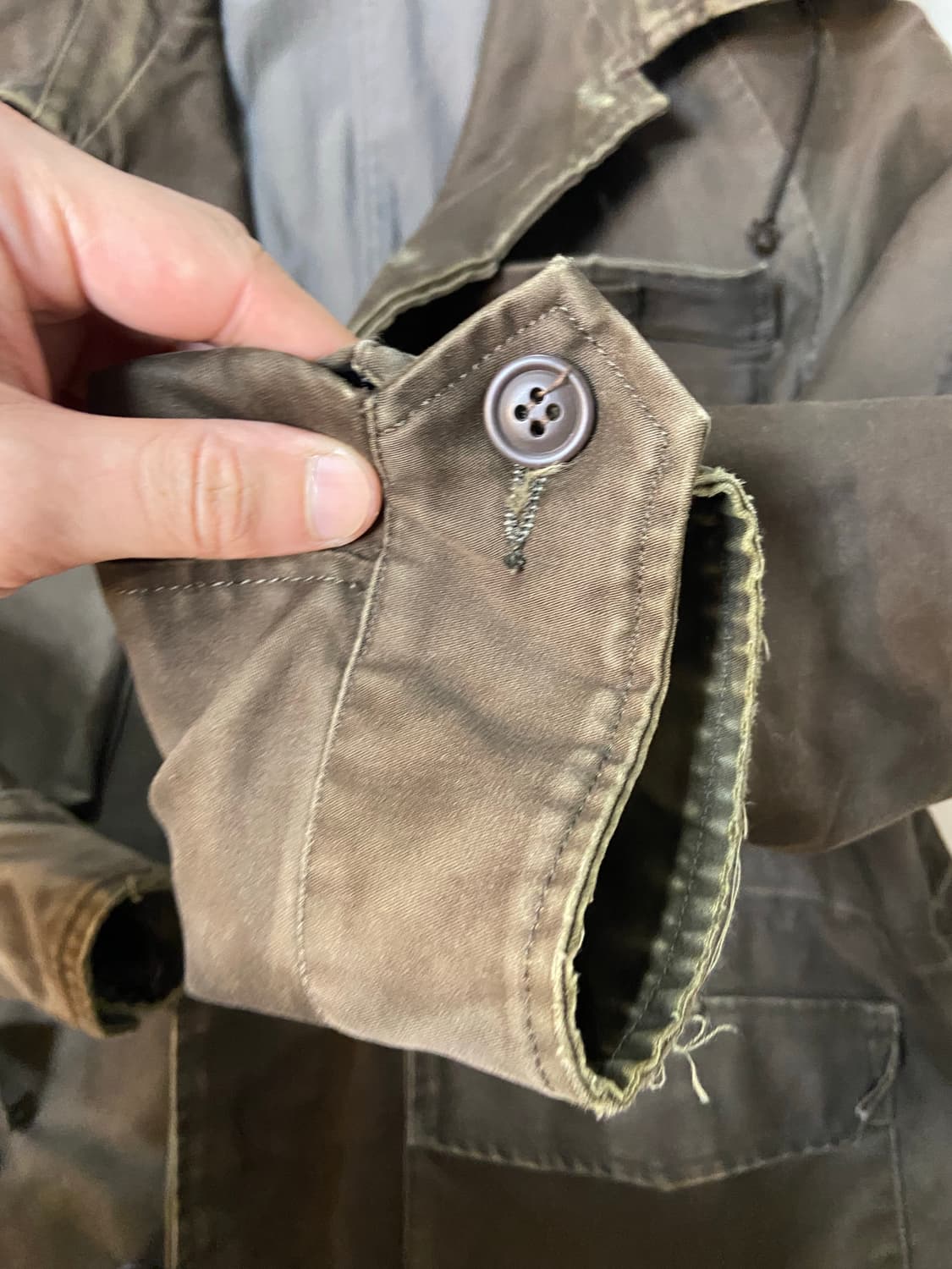 [L]03s 굿이너프 usaf 목도리도마뱀 필드자켓 브라운 올리브 상품이미지6