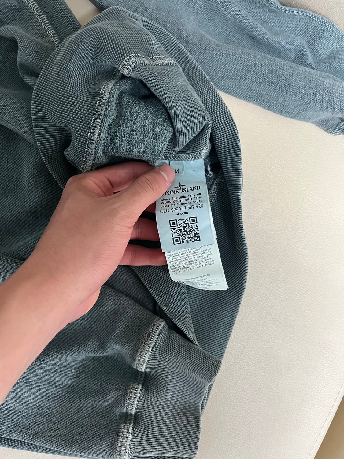 스톤아일랜드 올드이펙트 롱슬리브 M 상품이미지8