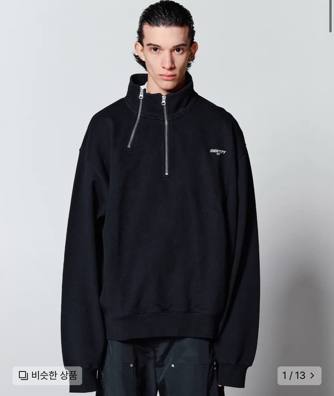 IEY MULTI ZIP-UP SWEATER SHIRT M 상품이미지1