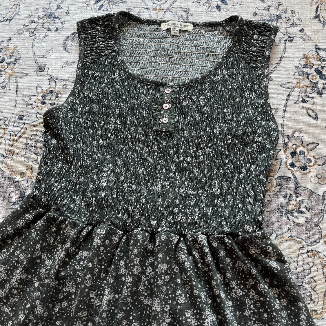 써스데이아일랜드 잔꽃 플로럴 원피스 상품이미지3