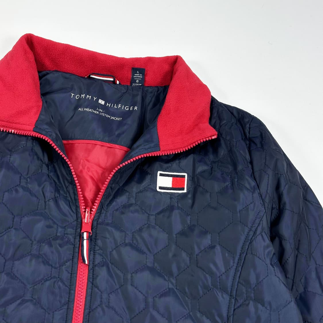 타미힐피거 플래그 네이비 퀼팅자켓 (L 여성추천) 상품이미지3