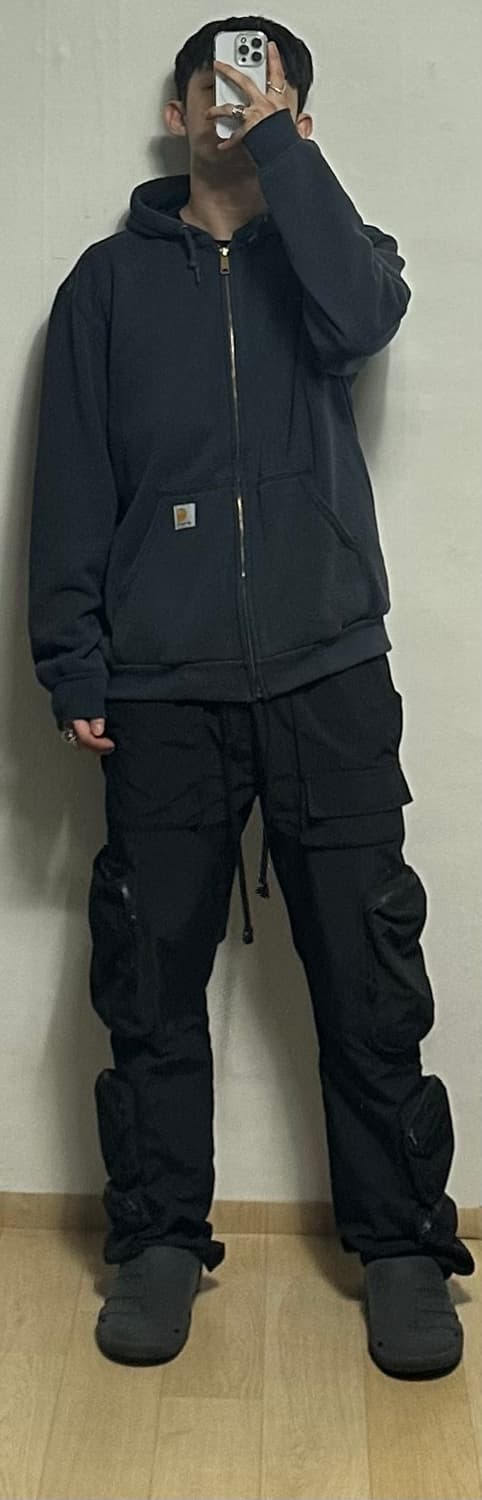 칼하트 써멀 후드집업 상품이미지5