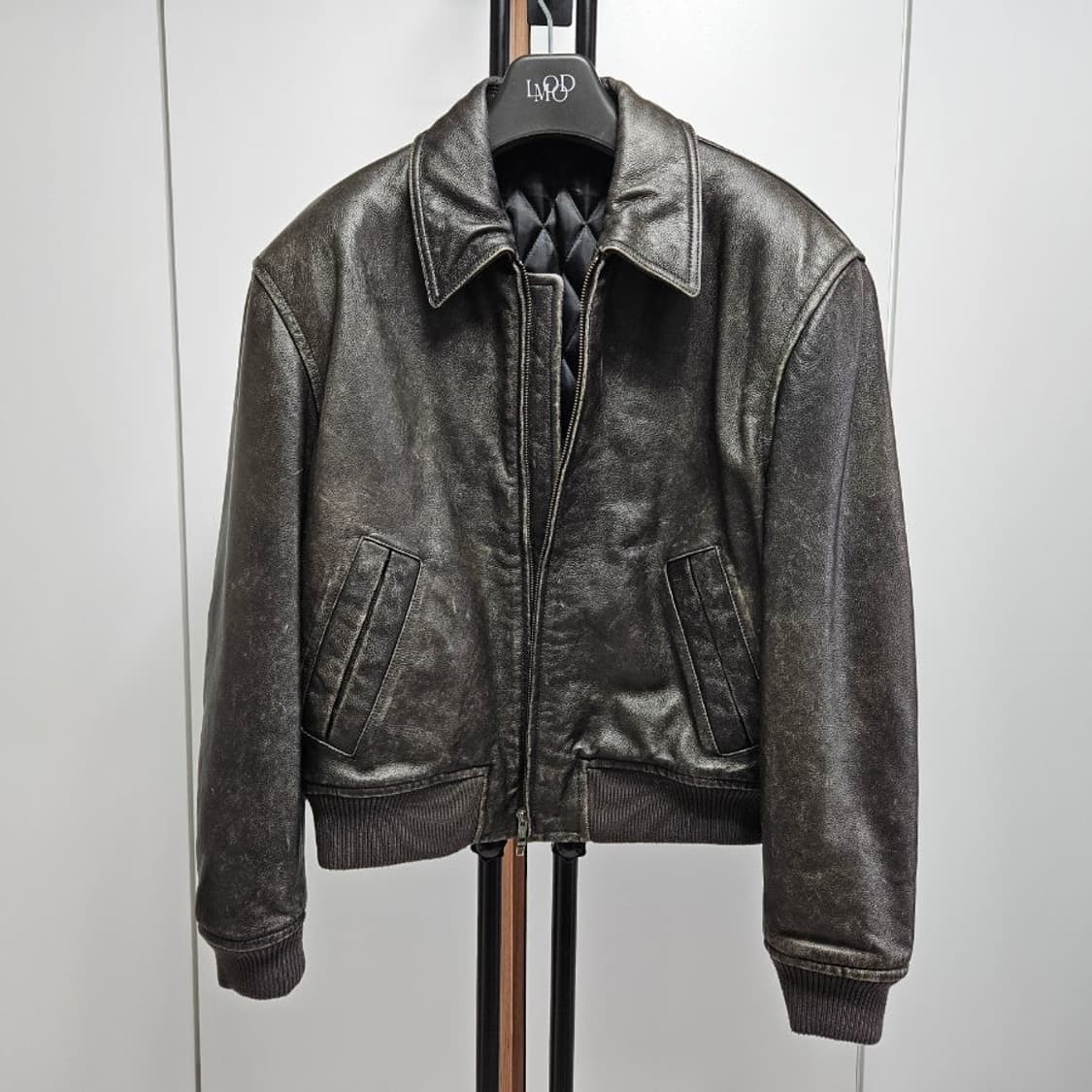 [48] 엘무드 아머 카우하이드 레더자켓 상품이미지1