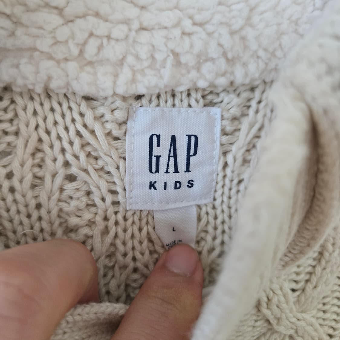갭 코튼 니트  상품이미지4