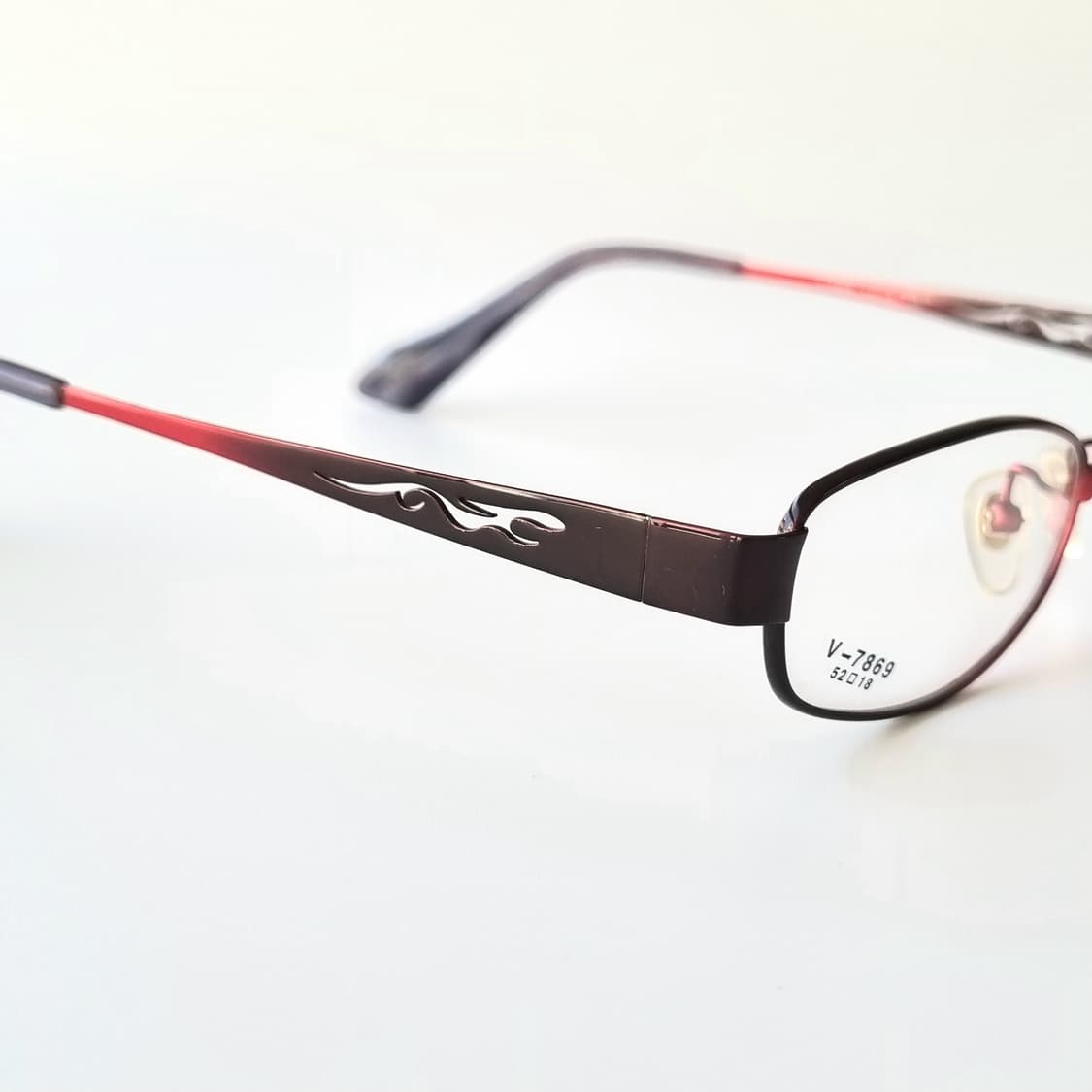 데드스탁  VELOCE 블랙 포인트  레드 안경테 상품이미지7