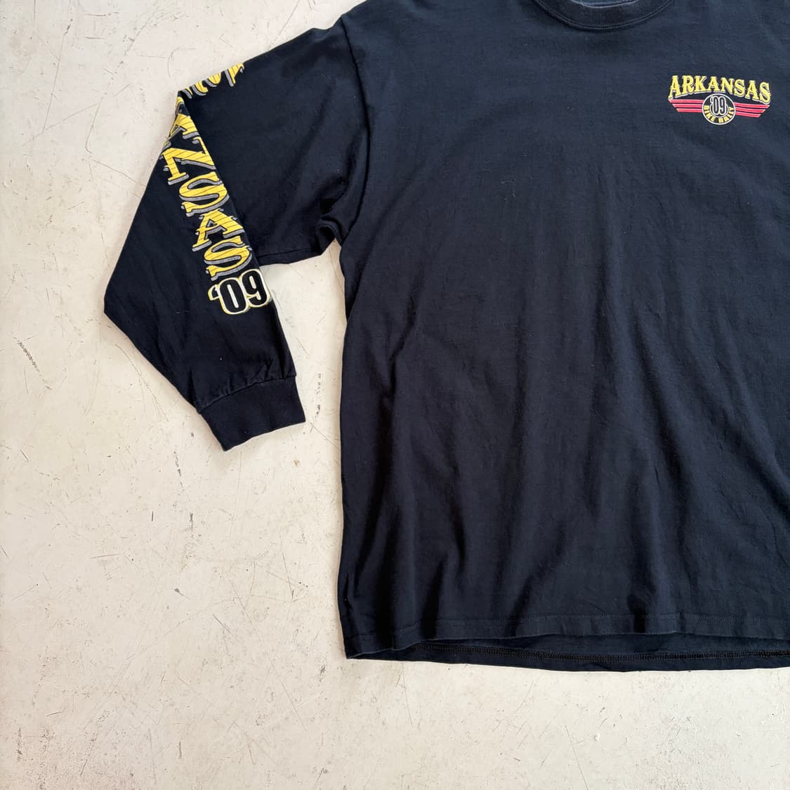 00s 아칸소 바이크 랠리 기념 빈티지 롱슬리브 2XL 상품이미지4