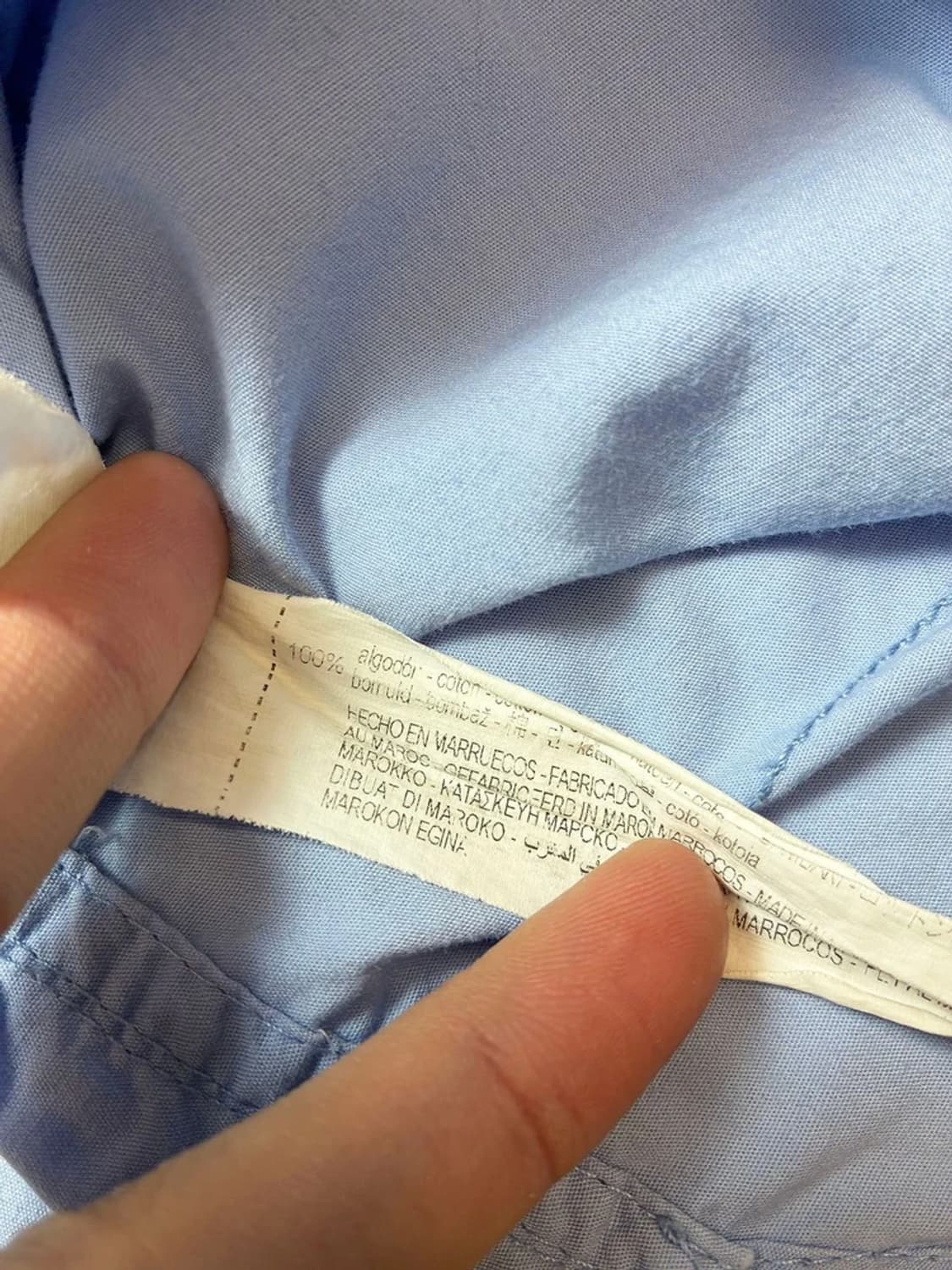 자라 x 아더에러 오버 스카이블루 셔츠 PN7327 상품이미지8