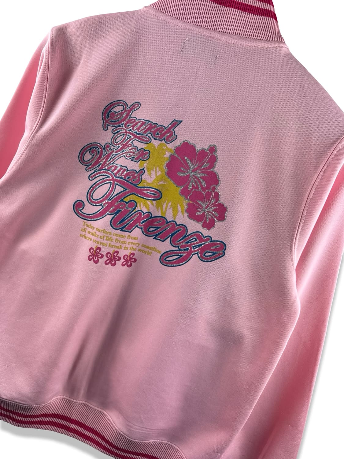 JPN 키치 핑크 트랙탑 져지2184 상품이미지3