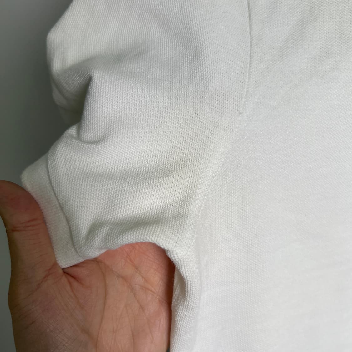 폴로 랄프로렌 슬림핏 화이트 반팔 폴로 셔츠 M 상품이미지10