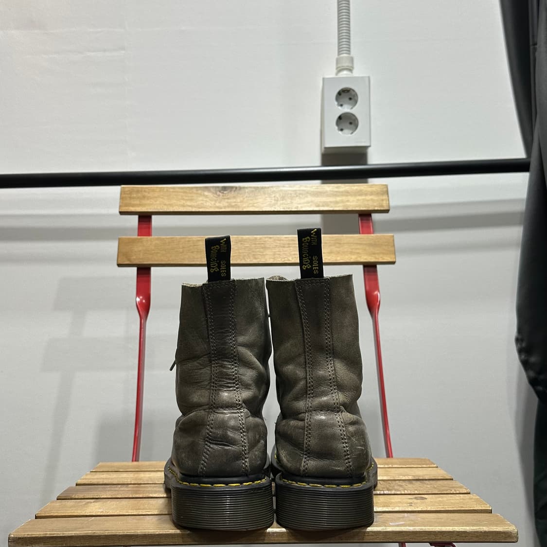 UK7 260) 닥터마틴 부츠 남성 남자 워커 파스칼 그레이 상품이미지4