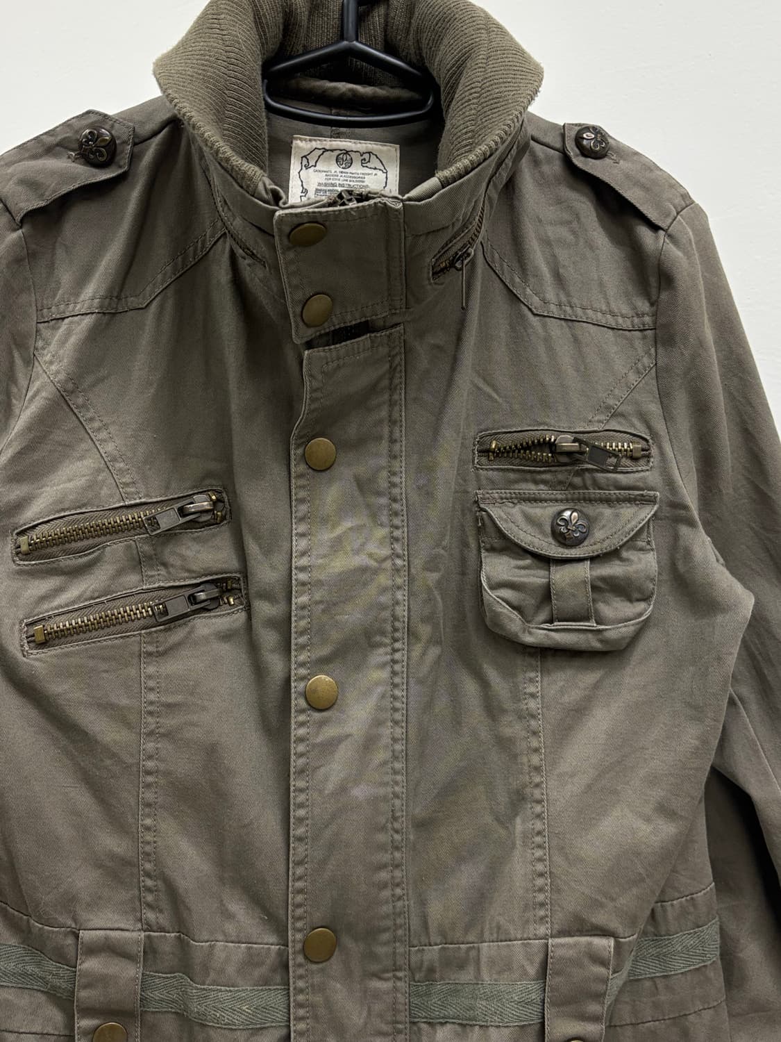 빈티지 y2k 락시크 하이넥 자켓 원피스 상품이미지6