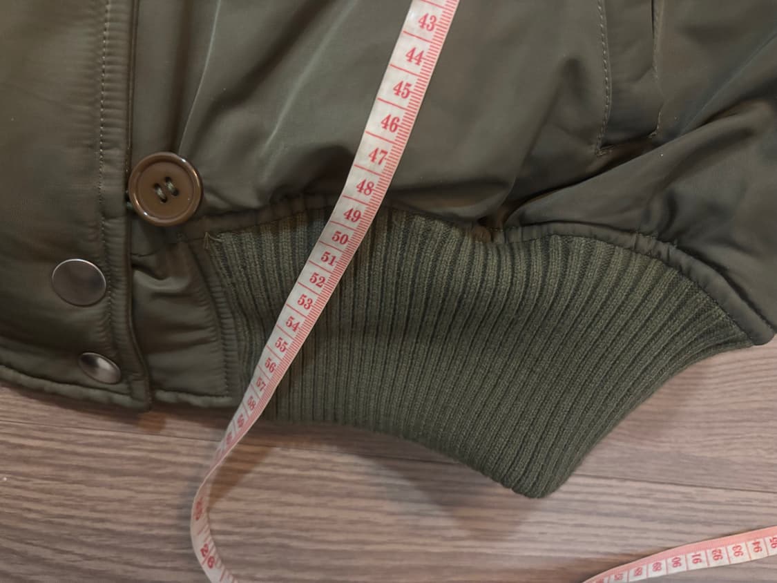 새상품급 js뉴욕  반크롭n3b야상패딩 프리.갸루 상품이미지10