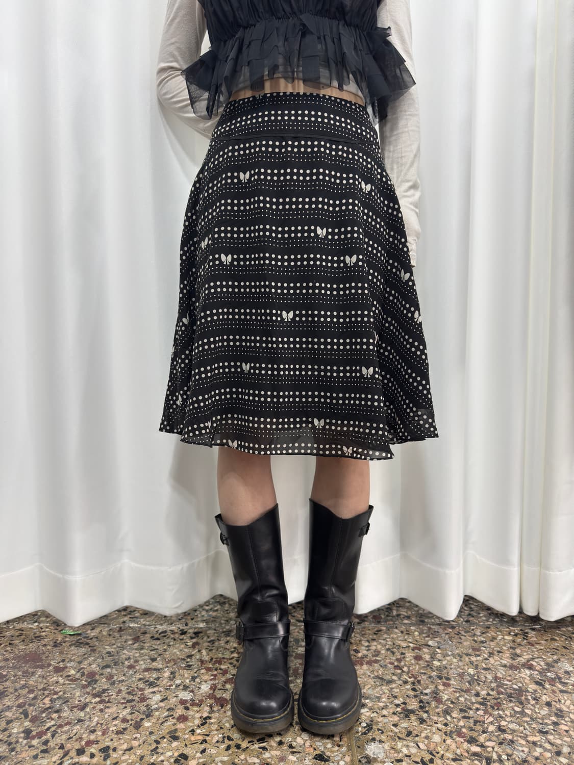 miss J ribbon midi skirt 상품이미지5