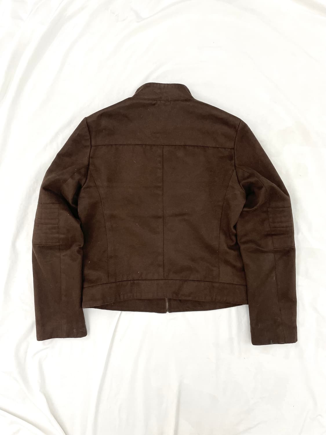 brown suede biker jacket 상품이미지5