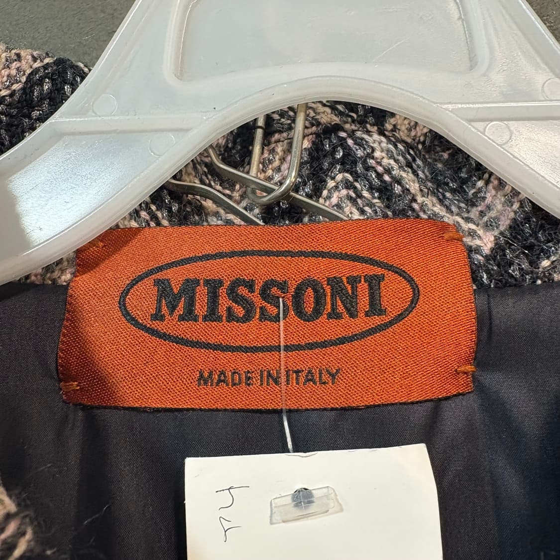 [44] MISSONI 미쏘니 쉐브론 패턴 코트 상품이미지5