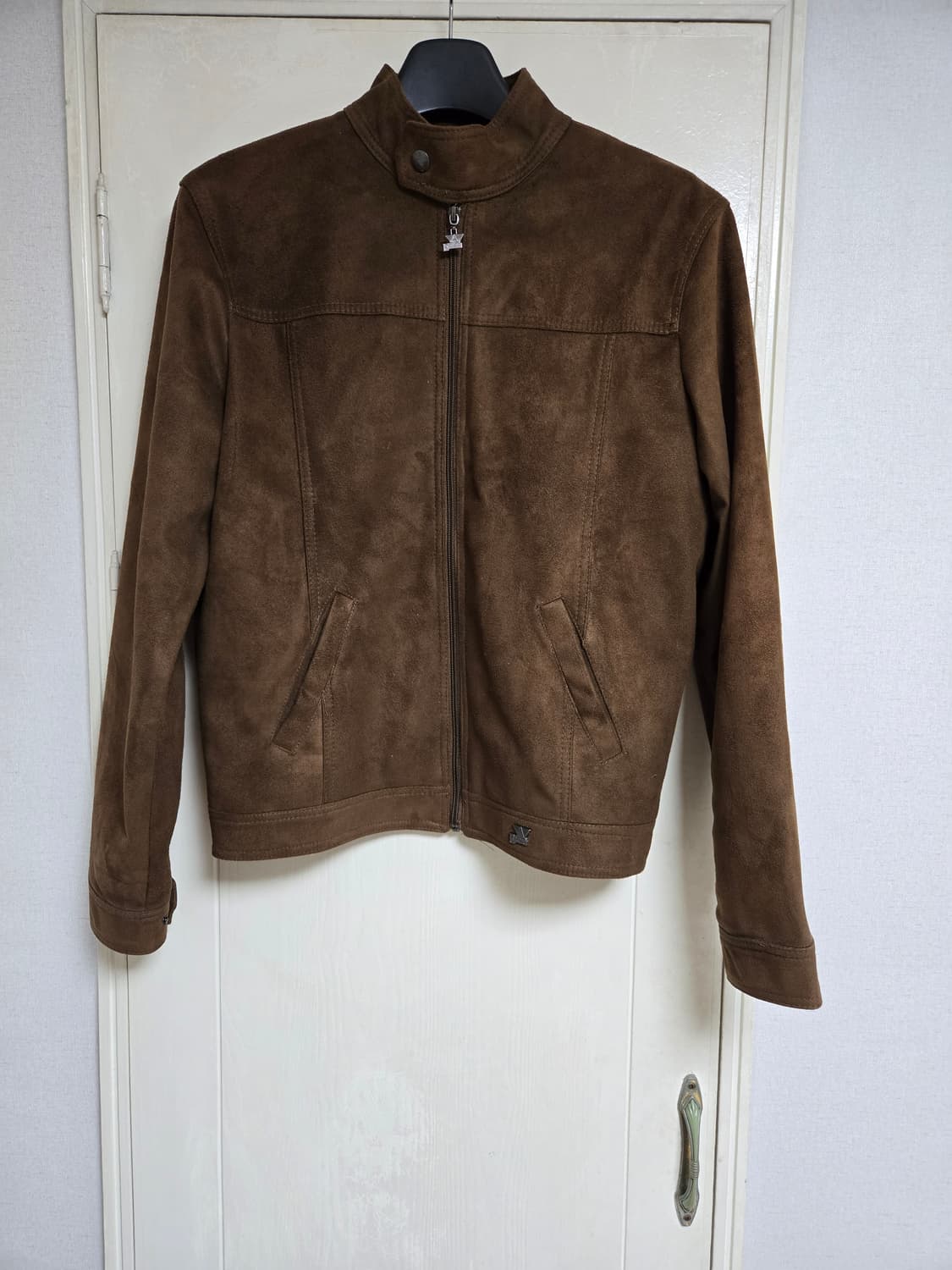 빈티지 알마니 스웨이드 자켓 상품이미지1