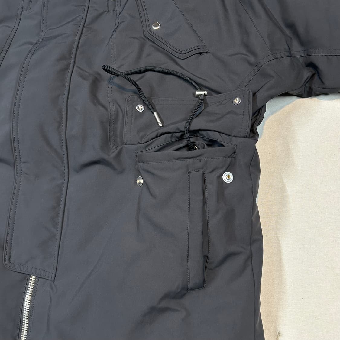 XL) 송지오 옴므 패러슈트 돌먼 구스다운 패딩 자켓 상품이미지3