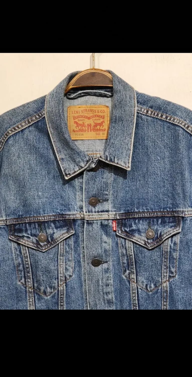 (M) 리바이스 청자켓 연중청 레드탭 데님자켓 빈티지  상품이미지2