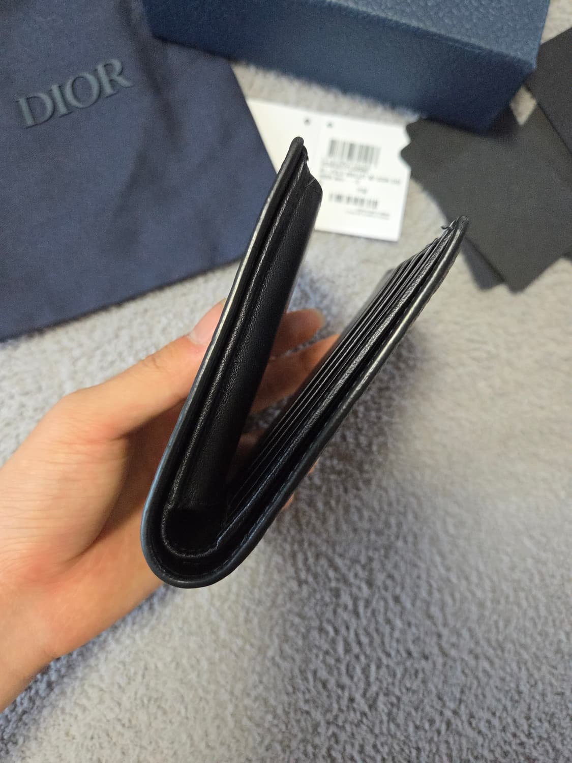 [정품/풀구성] 디올 그래비티 오블리크 코인 반지갑 상품이미지3