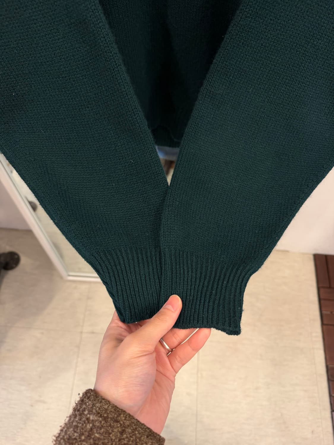 90s Lyle & Scott 자수 램스울 니트 (New Zealand) 상품이미지4