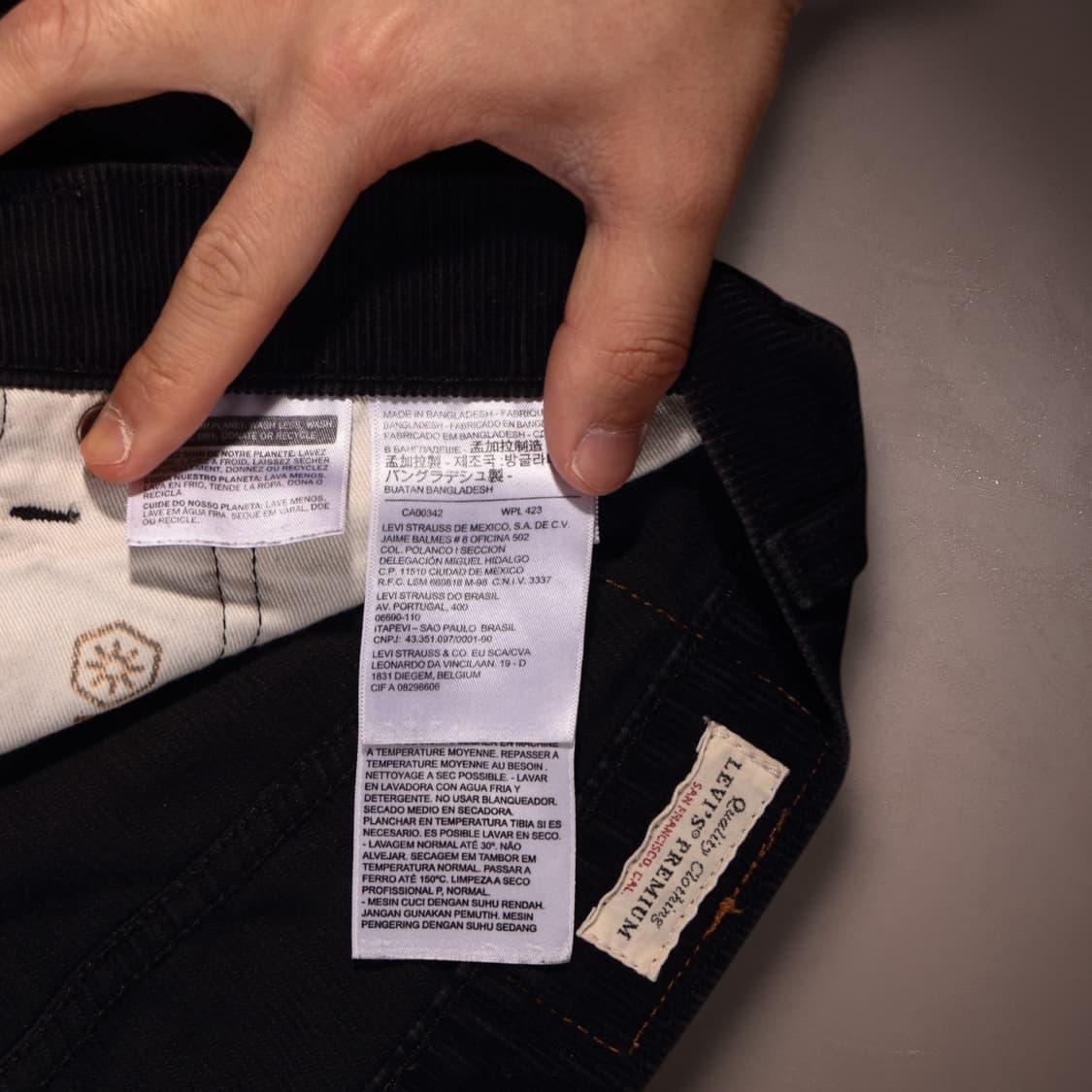 리바이스 코듀로이 팬츠 상품이미지5