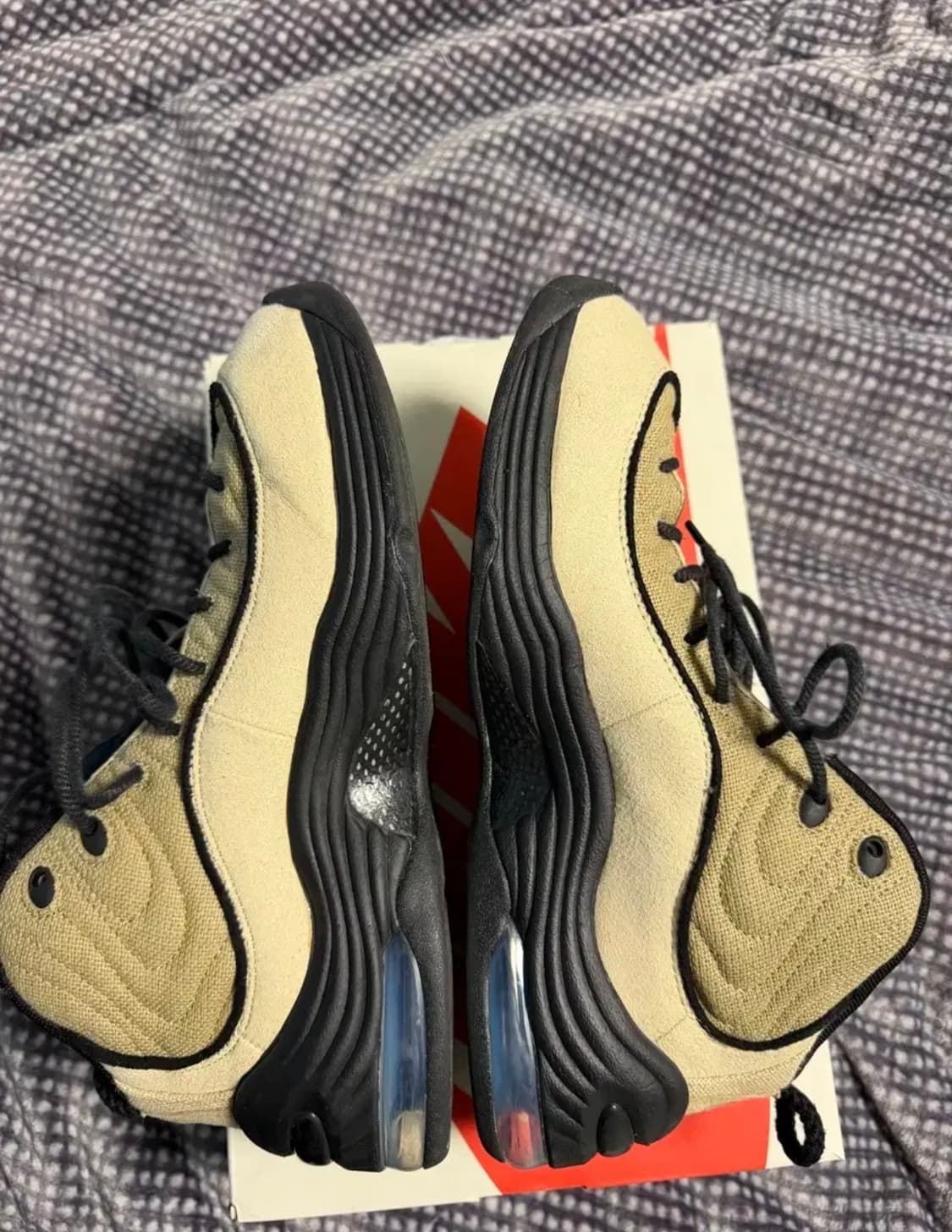 나이키 x 스투시 에어 페니 2 라탄 앤 라임스톤 275 상품이미지3