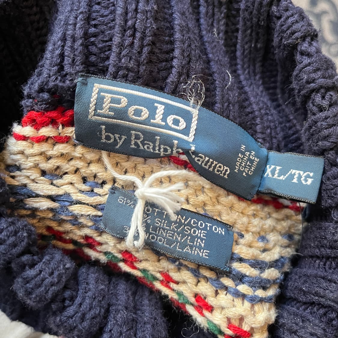 XL 폴로 버튼업 니트/W2603 상품이미지4