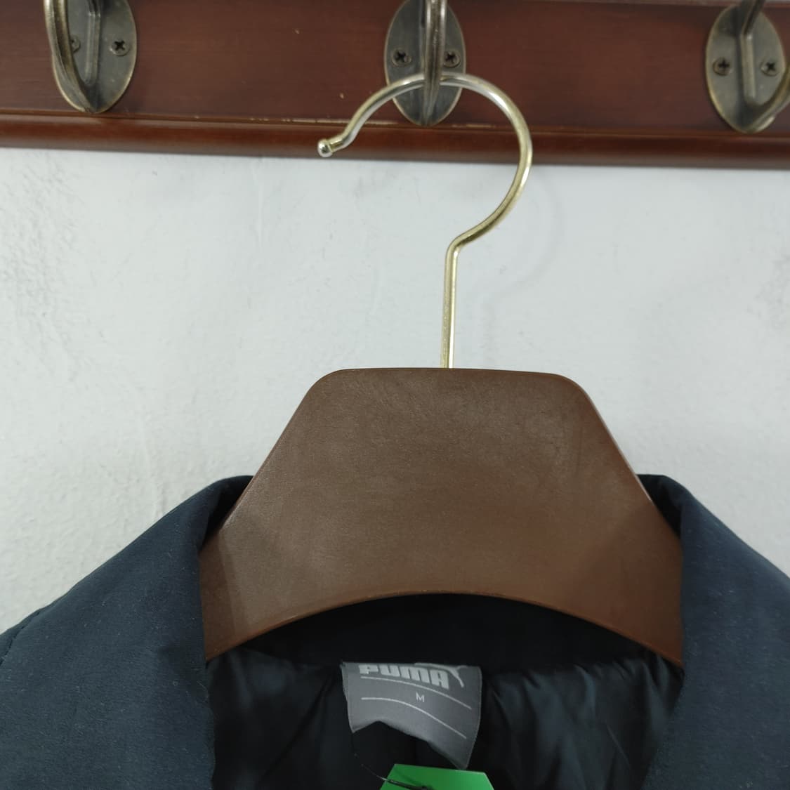 M 푸마 여성 네이비 간절기 미디 맥코트 집업 자켓 상품이미지3