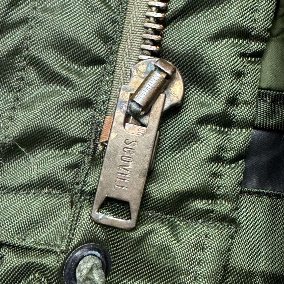 미해군 덱 자켓 코듀로이 카라 60-70 베트남전 자켓 L 상품이미지2