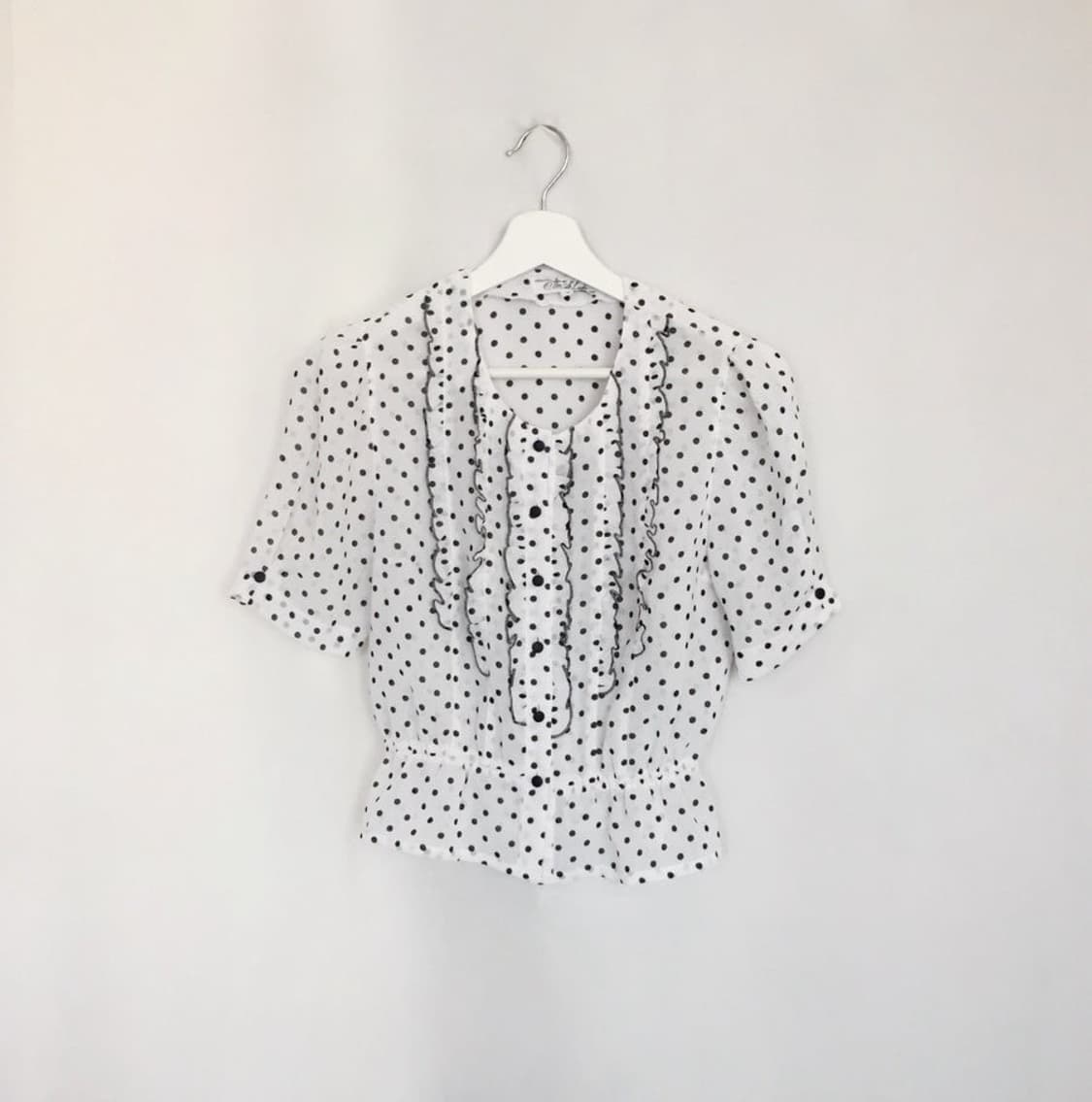 735. kisses dots blouse  상품이미지1