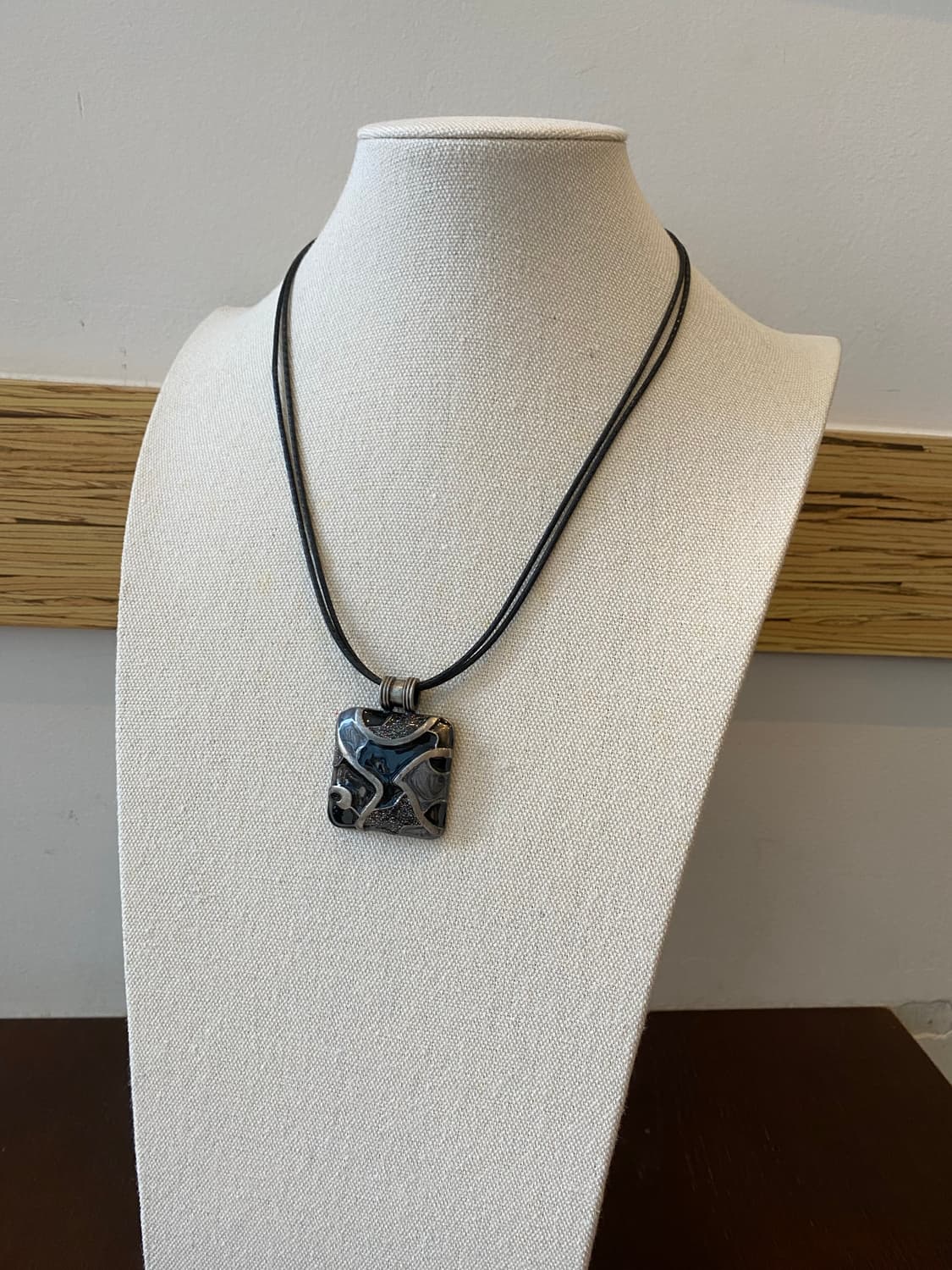 빈티지 모던 스퀘어 목걸이 상품이미지2