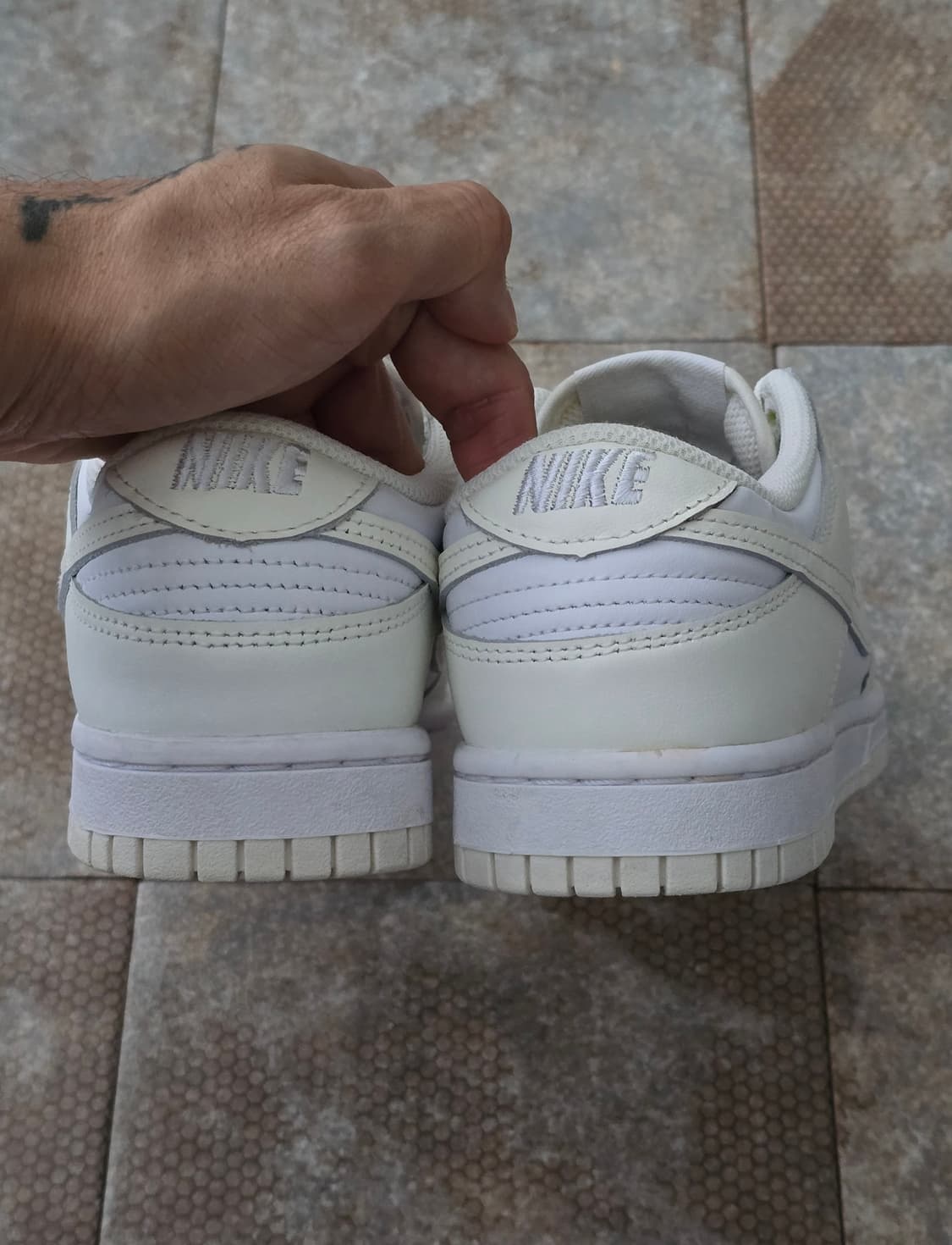 (240)나이키 덩크 로우 화이트 앤 세일 상품이미지7