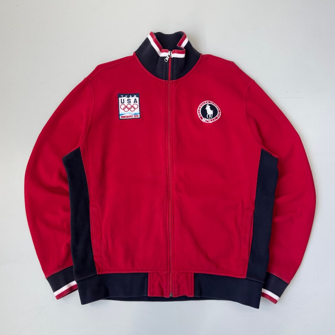 폴로 빅포니 치프키프 USA 코튼 져지 집업 상품이미지2