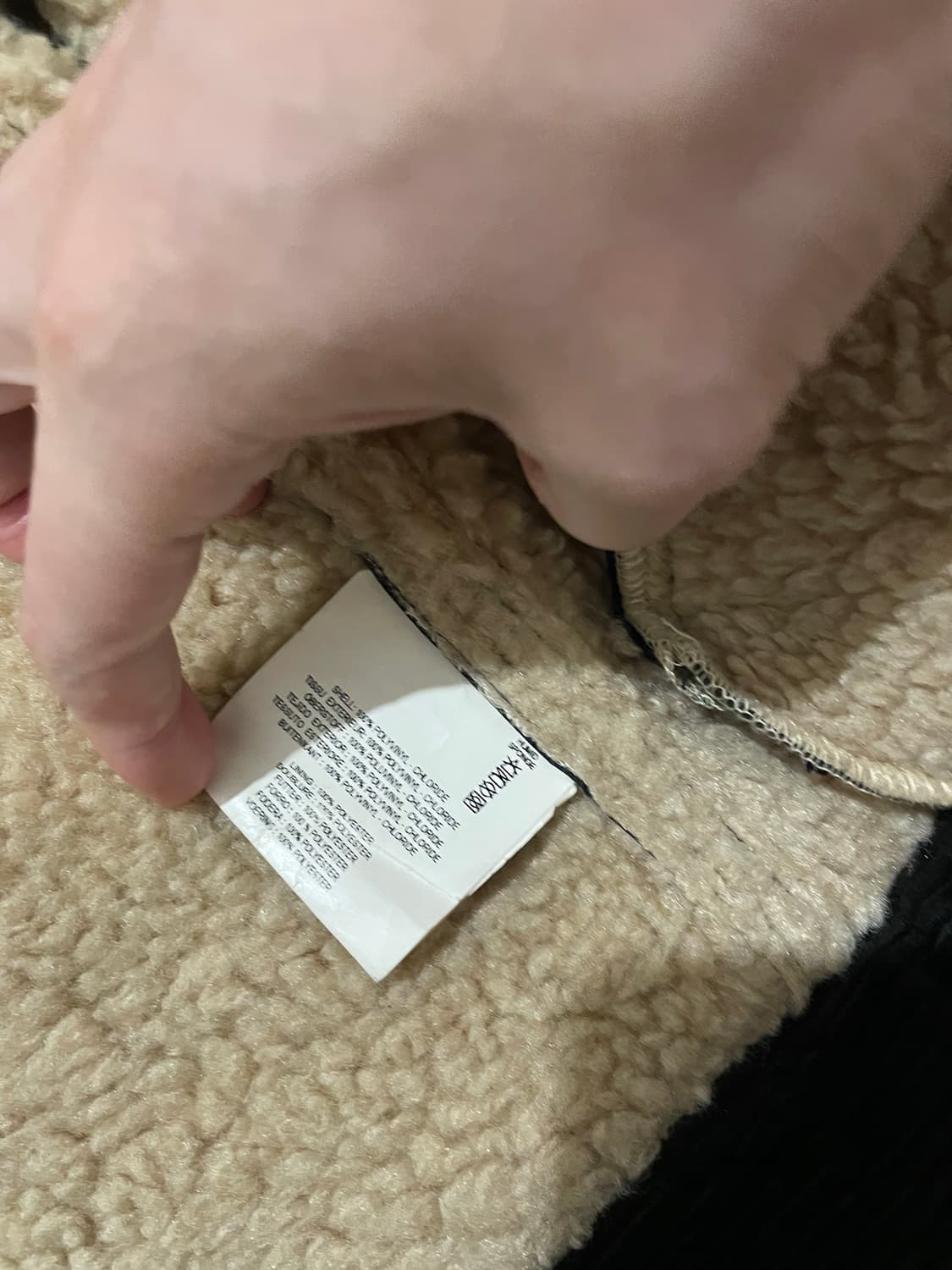 벨스타프 양털가죽무스탕자켓 XL  상품이미지5