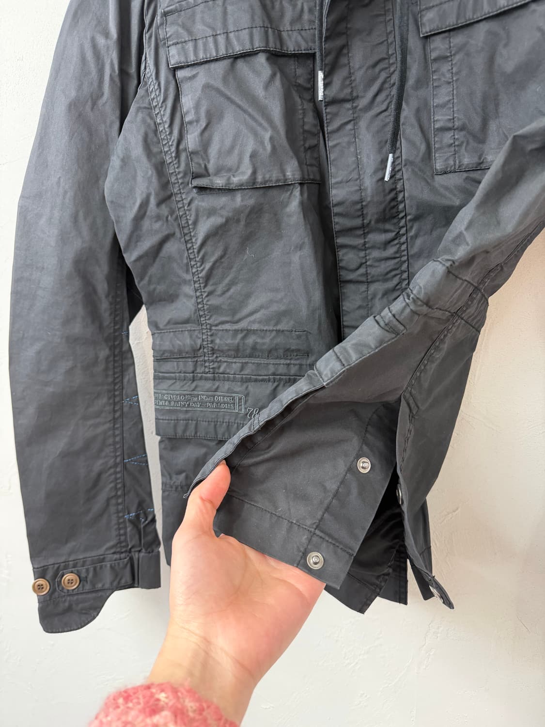 디젤 코티드 필드 자켓 상품이미지4