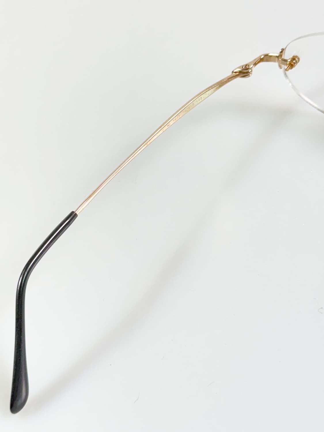 ALAIN DELON 무테 와이드 라운드 빈티지 안경 상품이미지7