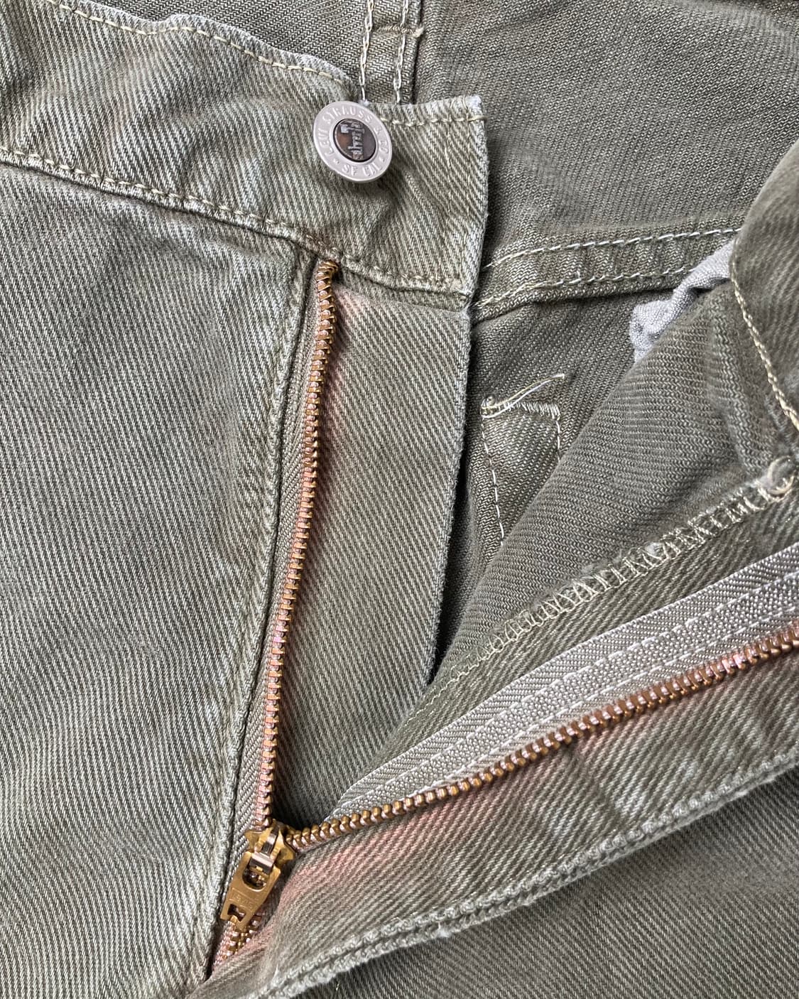 90s Levi's Silvertab Jeans (olive green) 상품이미지6