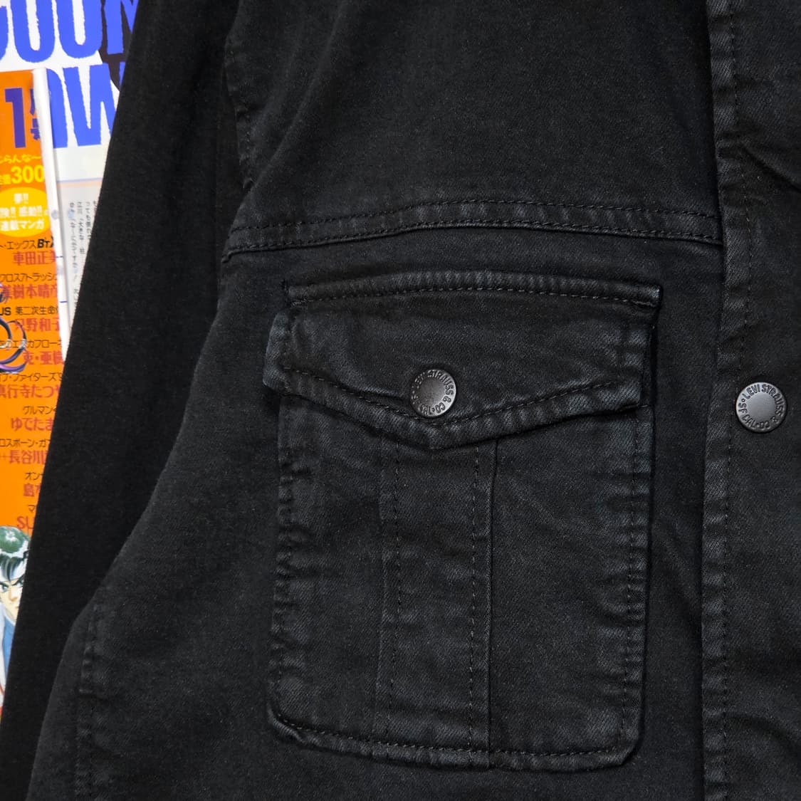 리바이스 밀리터리 코튼 포켓 누빔 자켓 상품이미지4