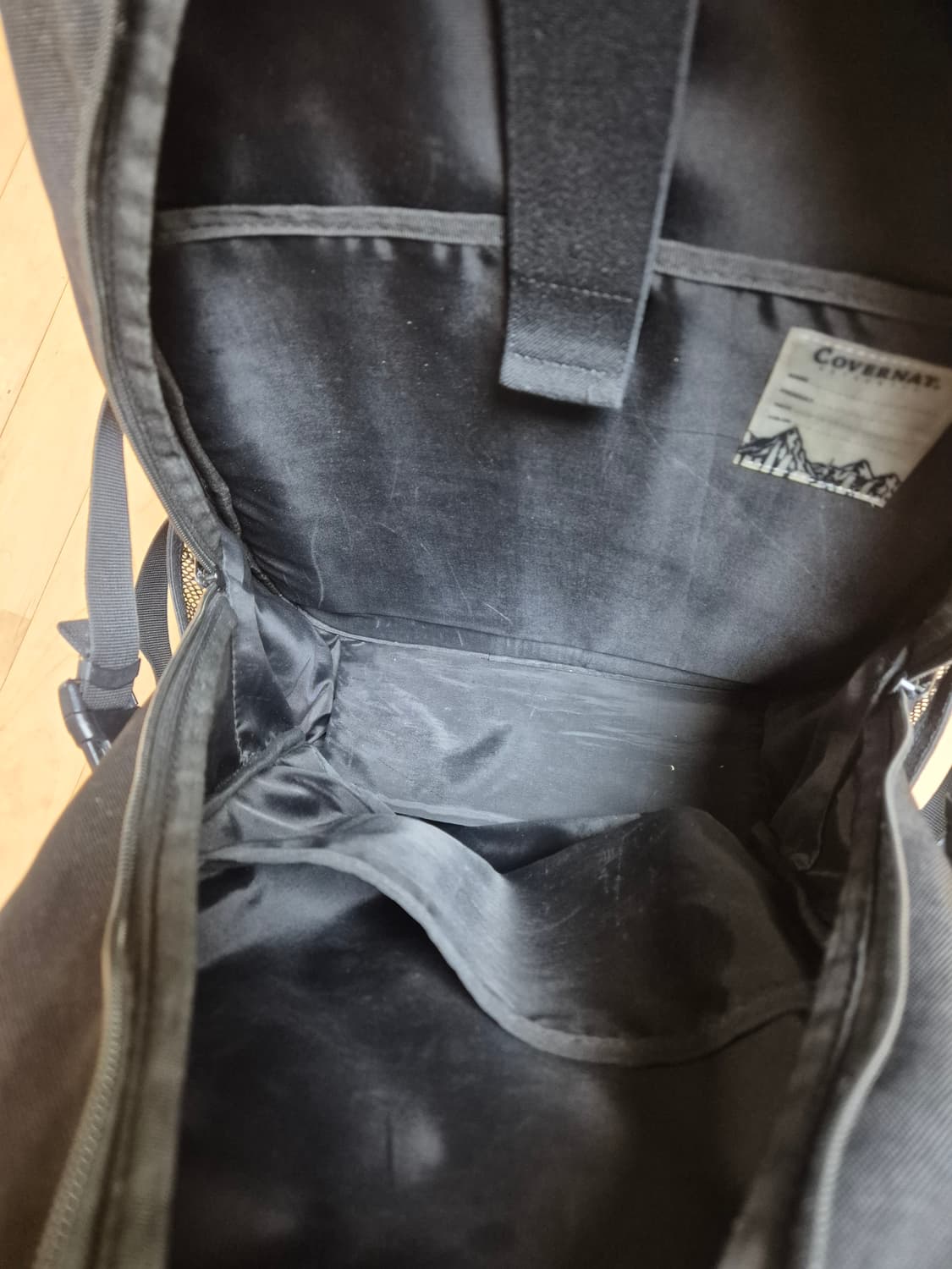 커버낫 블랙 백팩 상품이미지4